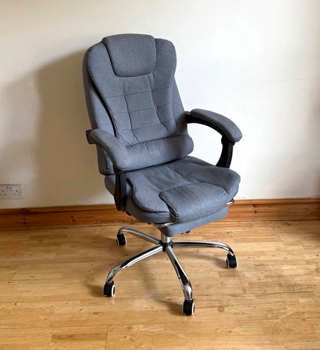 Grey office computer - /,