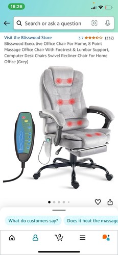 Ergonomic office chair leather - office,